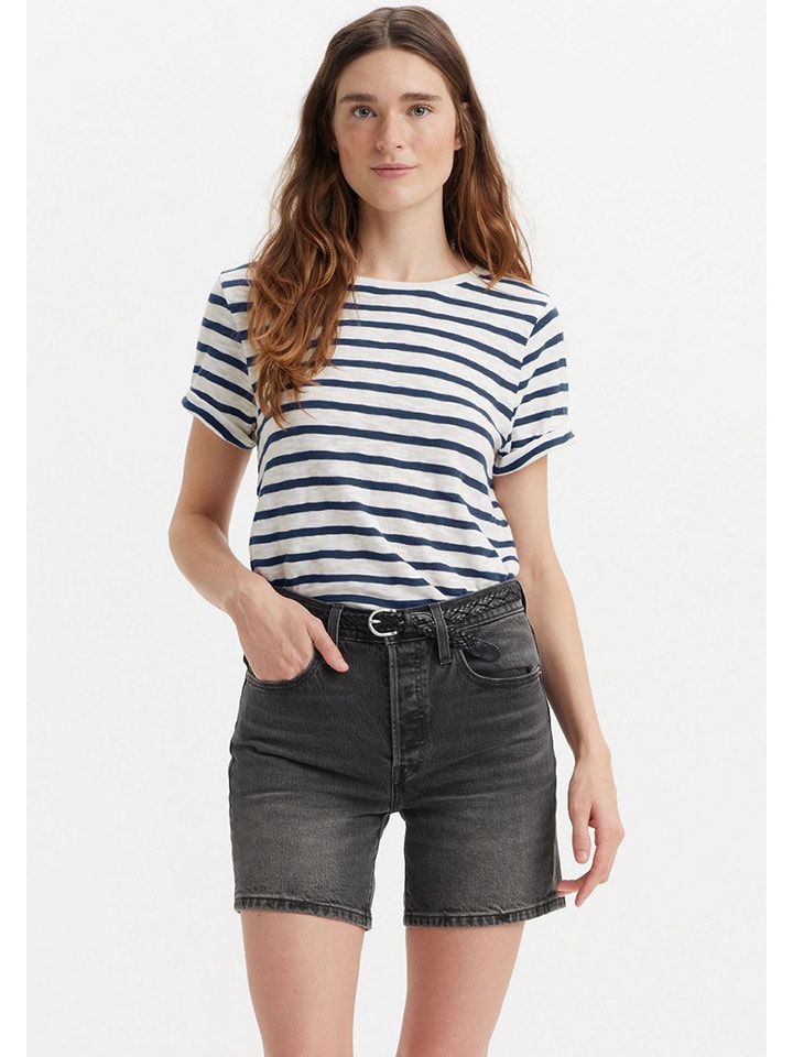 

Футболка Levi's, белый/темно-синий