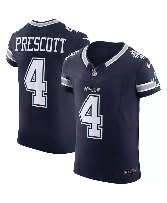 

Мужская альтернативная элитная джерси Dallas Cowboys Vapor F.U.S.E. Дака Прескотта Nike, синий