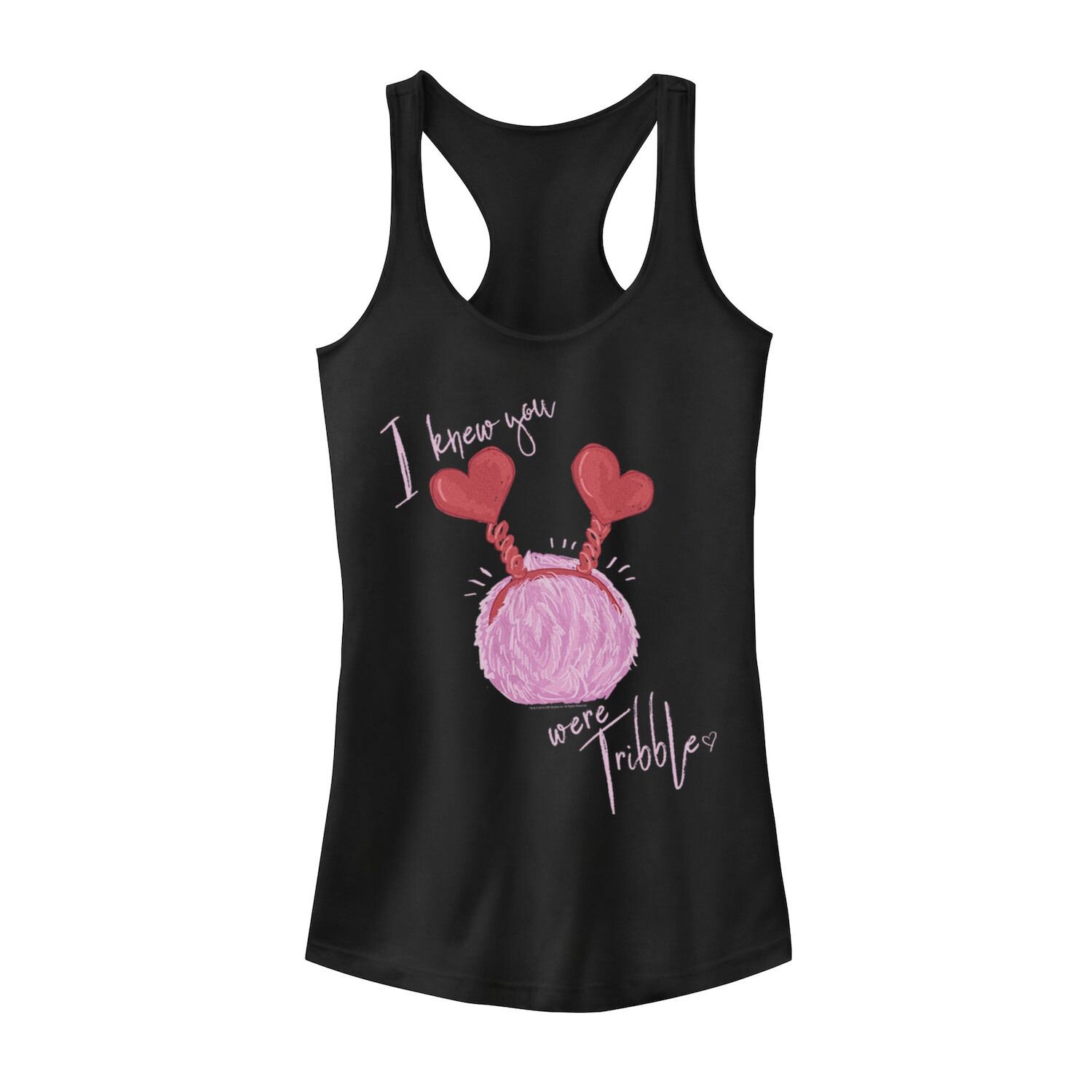 

Майка с текстом «Звездный путь» для юниоров «Я знала, что ты Триббл» Licensed Character