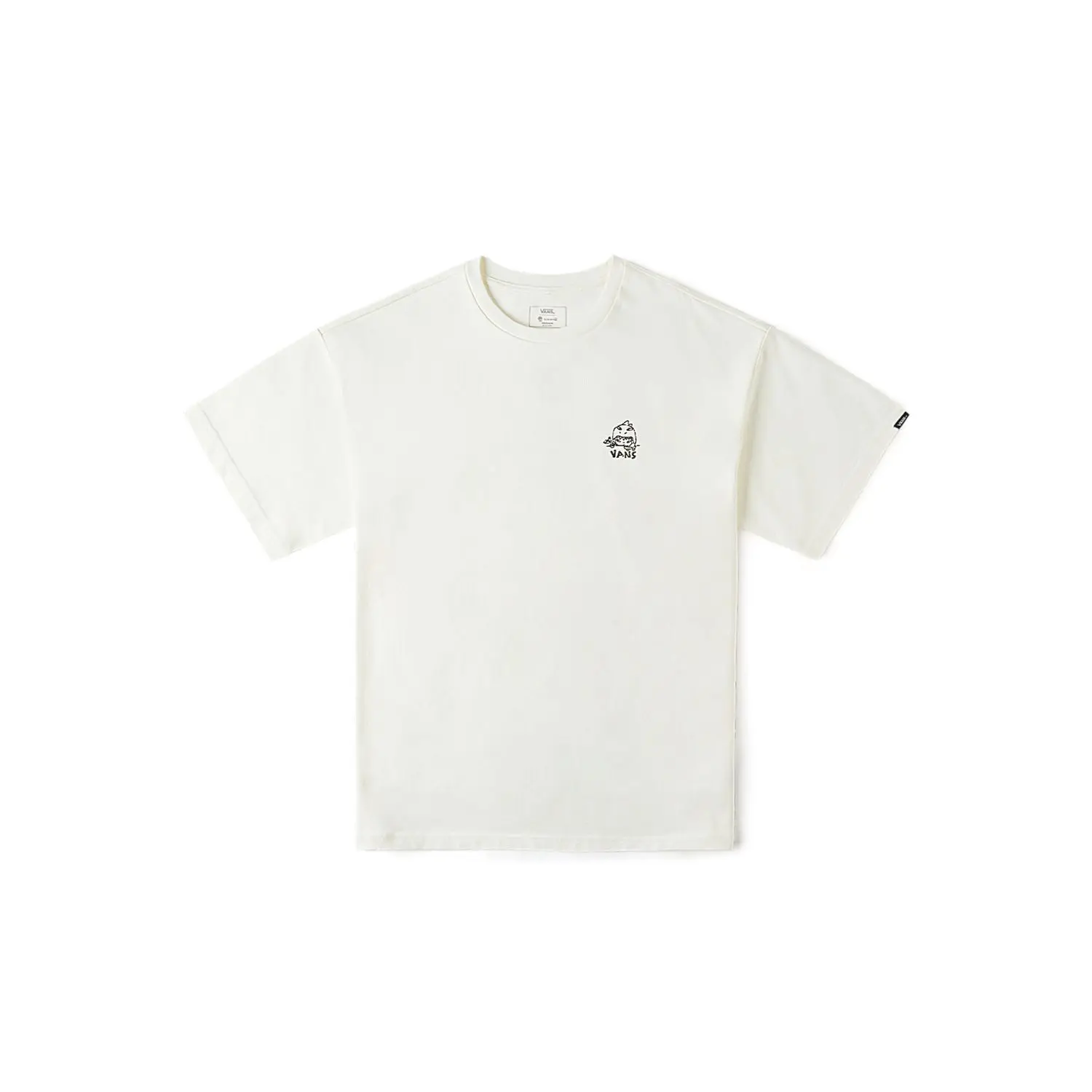 

Футболка HIRONO Collaboration Unisex Off White Vans, кремовый