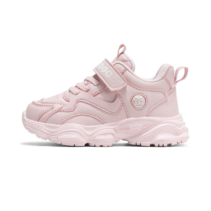 

Кроссовки для бега для детей с низким верхом, противоскользящие, амортизирующие, водостойкие, легкие, с амортизацией BOBDOG, розовый