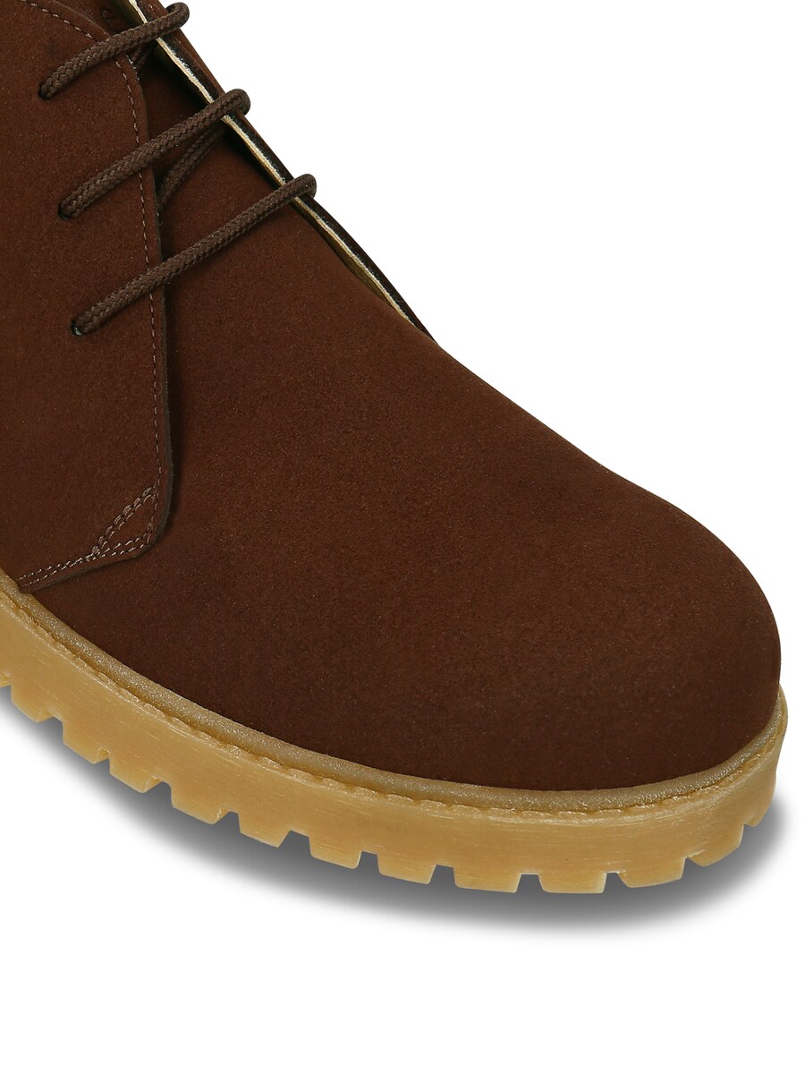 Ботильоны на шнуровке nae Vegan Shoes Agus, темно-коричневый — фото 3