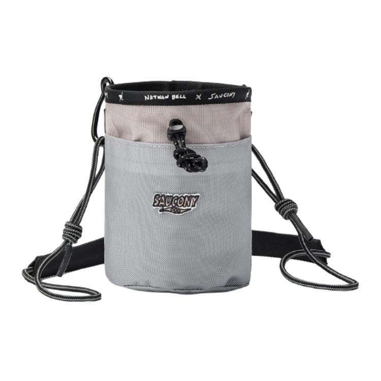 

Saucony Тканевая кроссбоди сумка унисекс разноцветная, Cyan Bird Gray