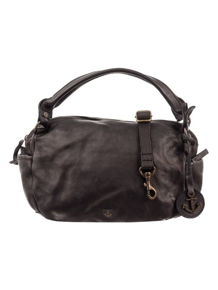 

AL.13615 Сумка-тоут из кожи Saphira цвета пепла Harbour 2nd