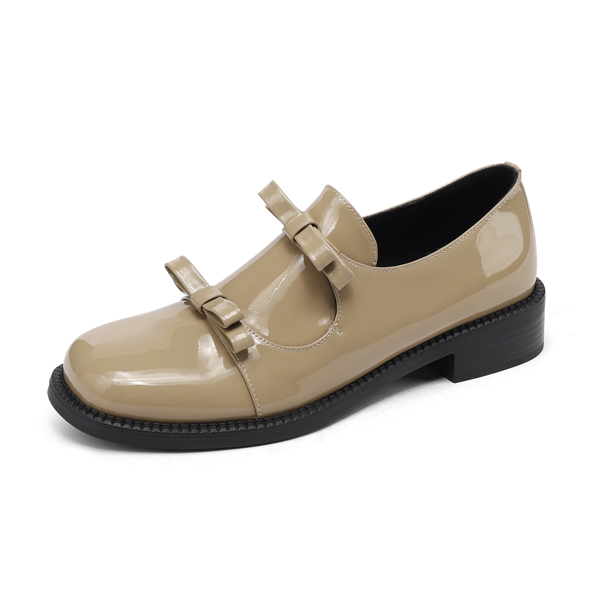 

FMM Унисекс лоферы цвета хаки и черного, цвет Khaki
