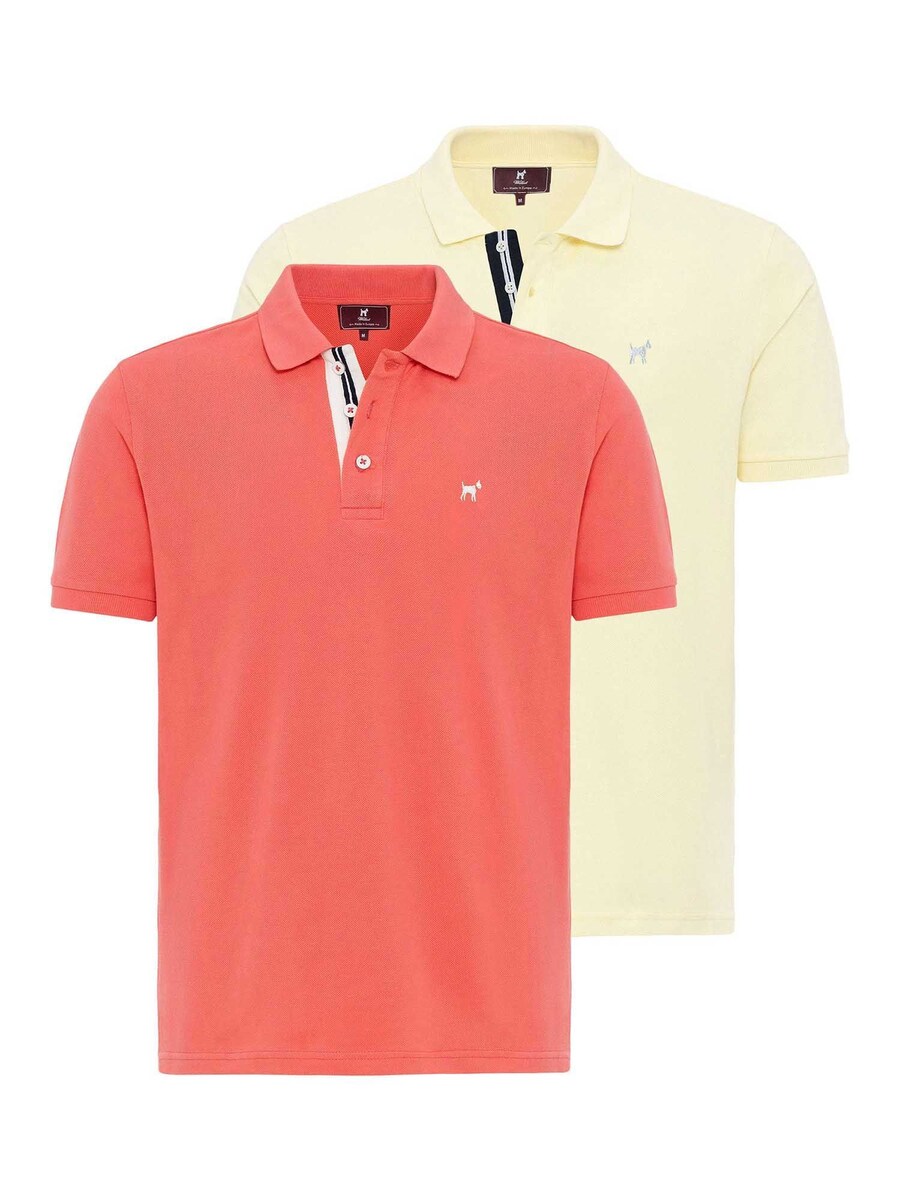 

Рубашка Williot Torino, цвет Light yellow/Pastel red