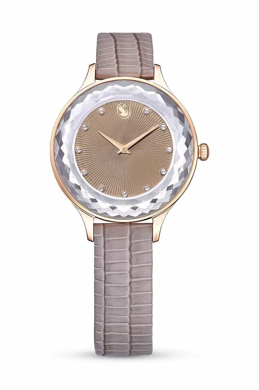 

Часы ОКТЕА НОВА Swarovski, коричневый