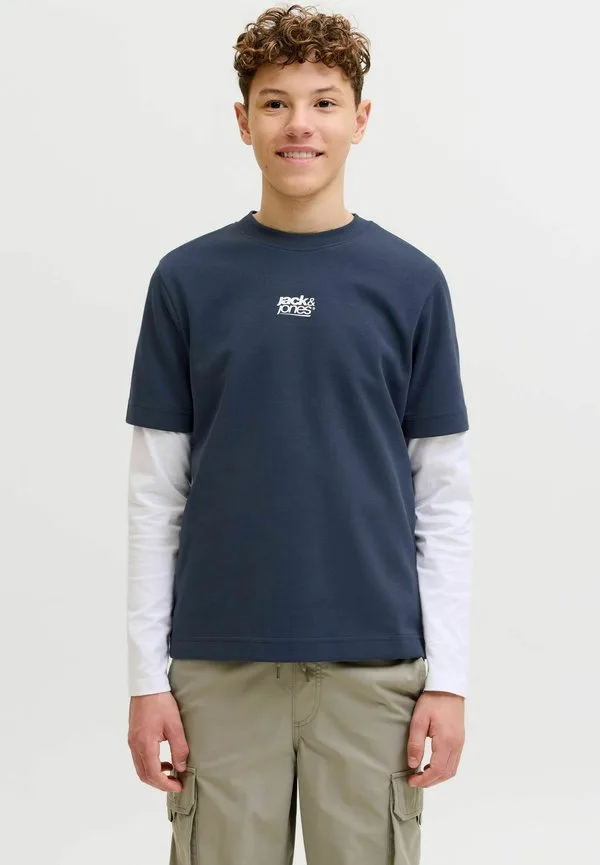 Футболка, футболка для подростков, футболка с принтом Jack & Jones Junior, Outer Space