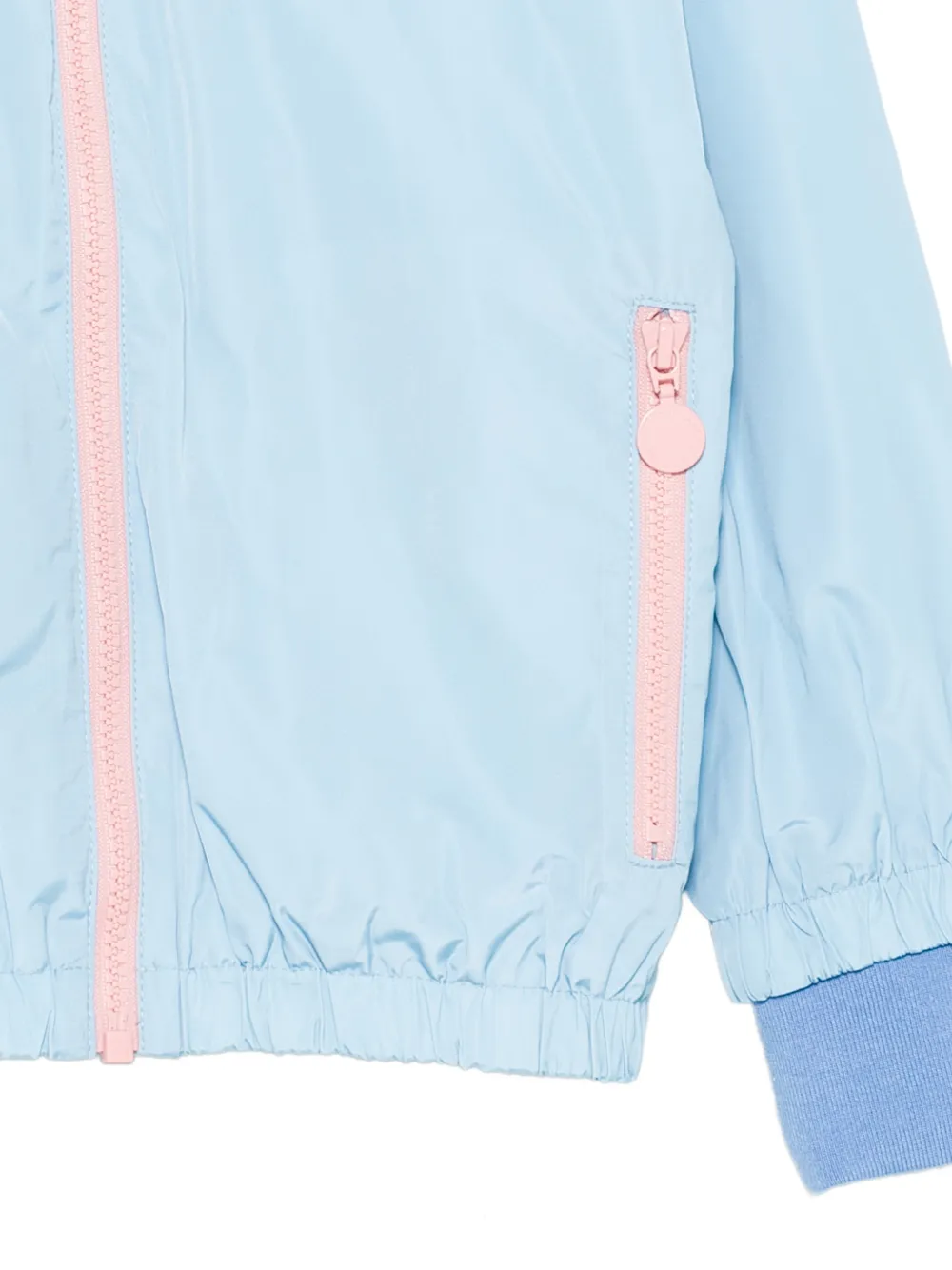 Куртка с капюшоном в виде морской звезды Stella Mccartney Kids, синий — фото 3