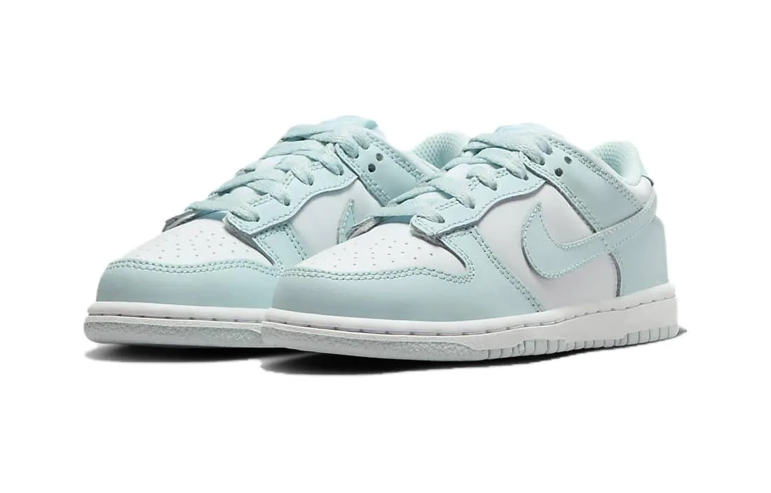 Nike Кроссовки Dunk Low White Glacier Blue PS — фото 4