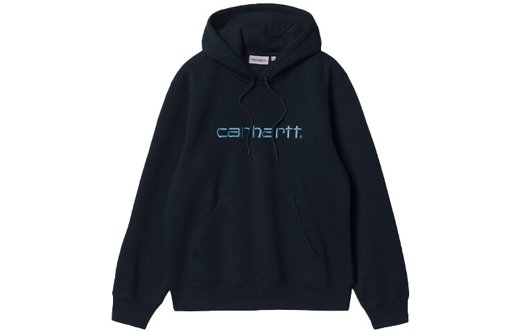 

Толстовка мужская темно-синяя Carhartt Wip, темно-синий