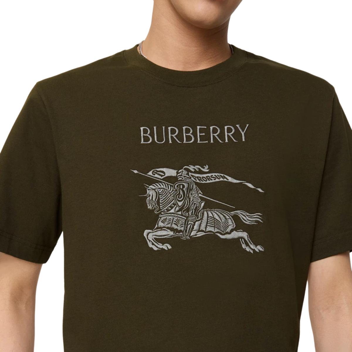 Футболка мужская Marsh Green Burberry, зеленый — фото 4