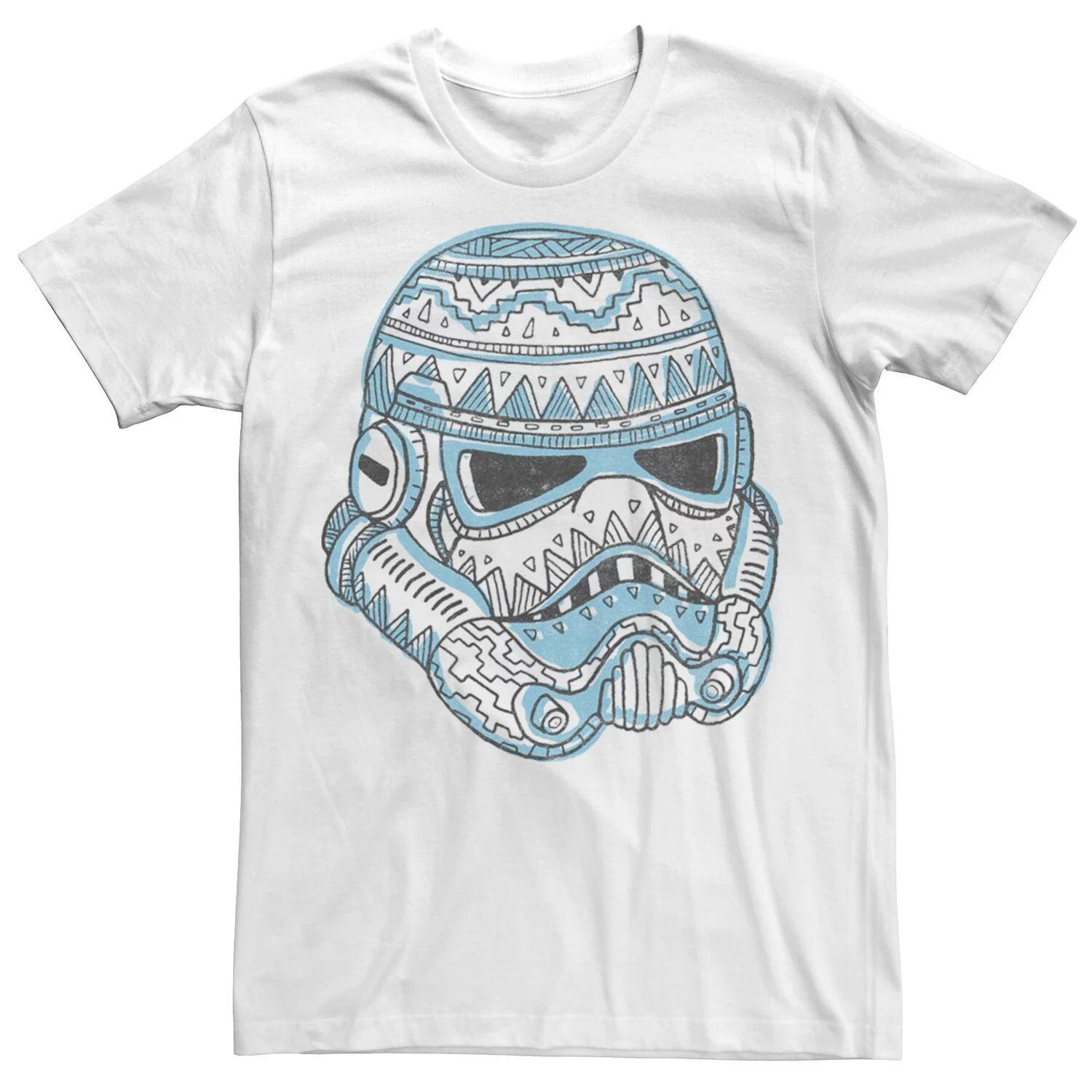 

Мужская футболка Stormtrooper Boho Helmet Star Wars