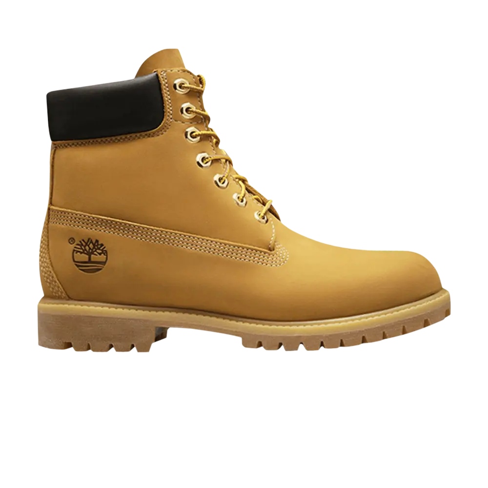 Ботинки водонепроницаемые Timberland Premium 6 Inch Junior, желто-коричневый