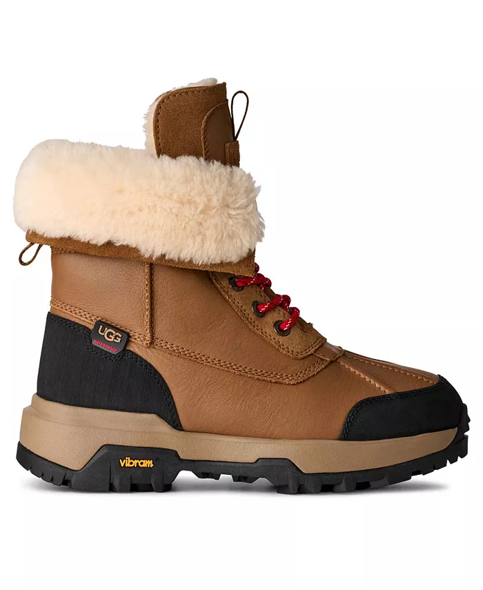 Женские сапоги UGG Adirondack XXV с круглым носком Ugg, коричневый — фото 2