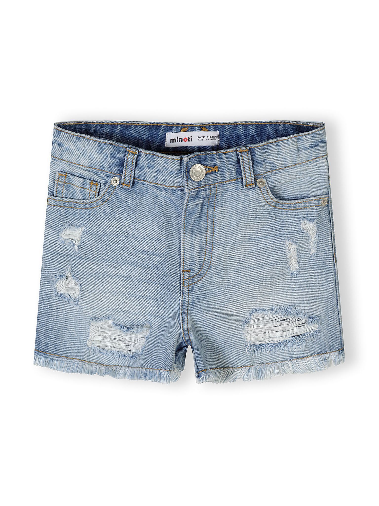 Шорты джинсовые, 2 шт., Minoti, blue denim — фото 2