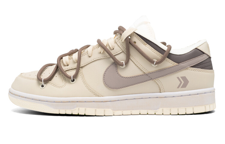 

Кроссовки Nike Dunk Skateboard Shoes Women's Low-Top Off White/Gray