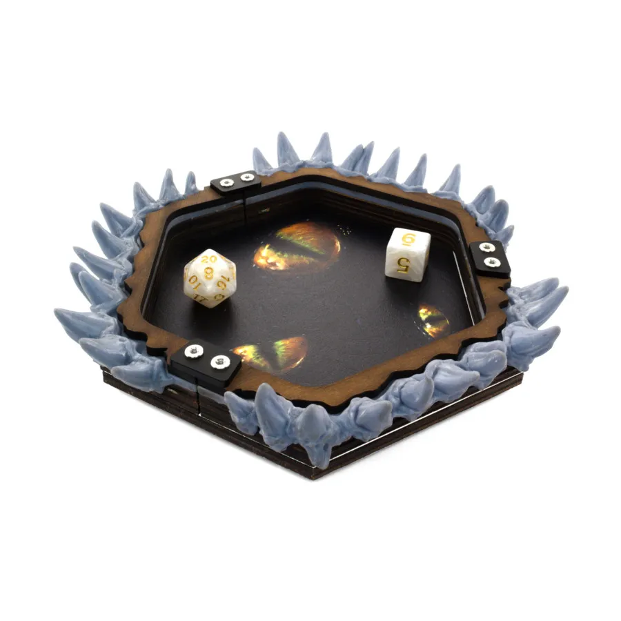 

3D лоток для кубиков с зубами - кошачьи глаза, Dice Trays (C4 Labs)