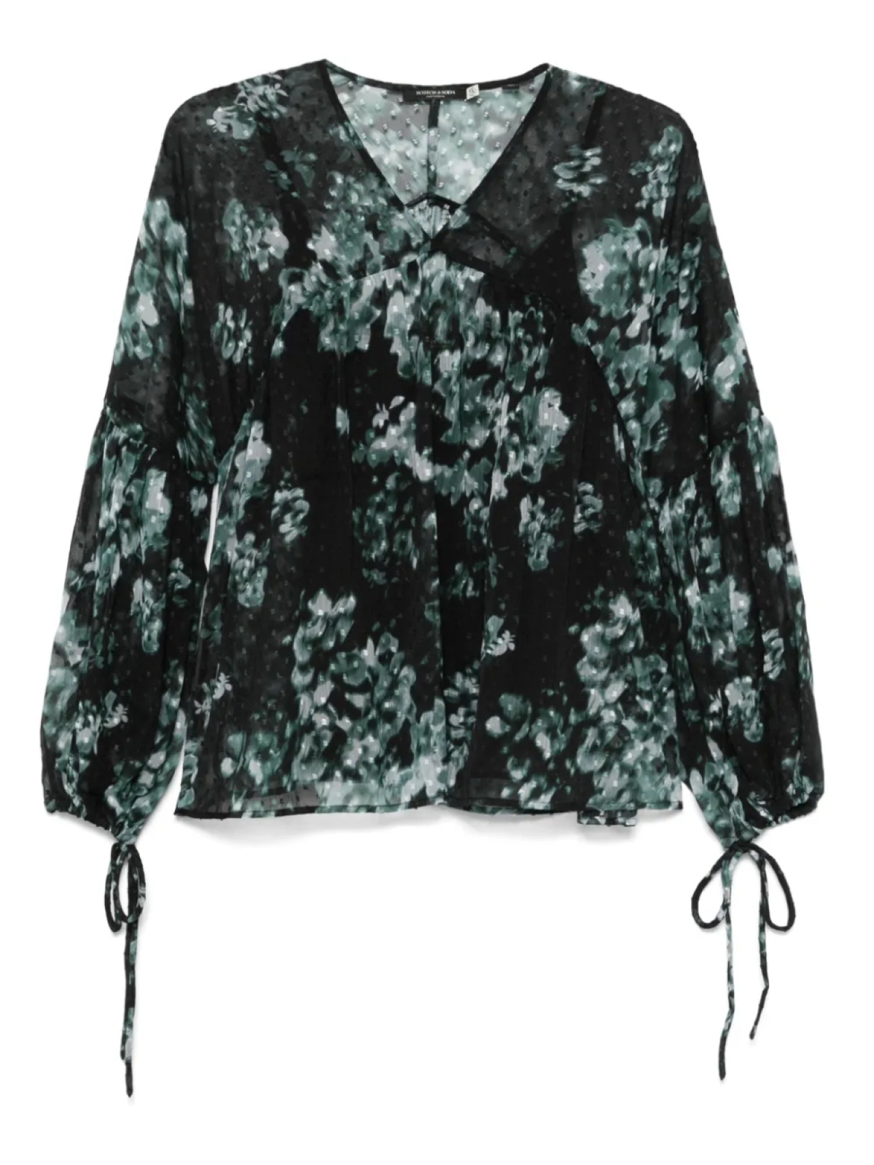 

Scotch & Soda блузка Fil Coupe, черный