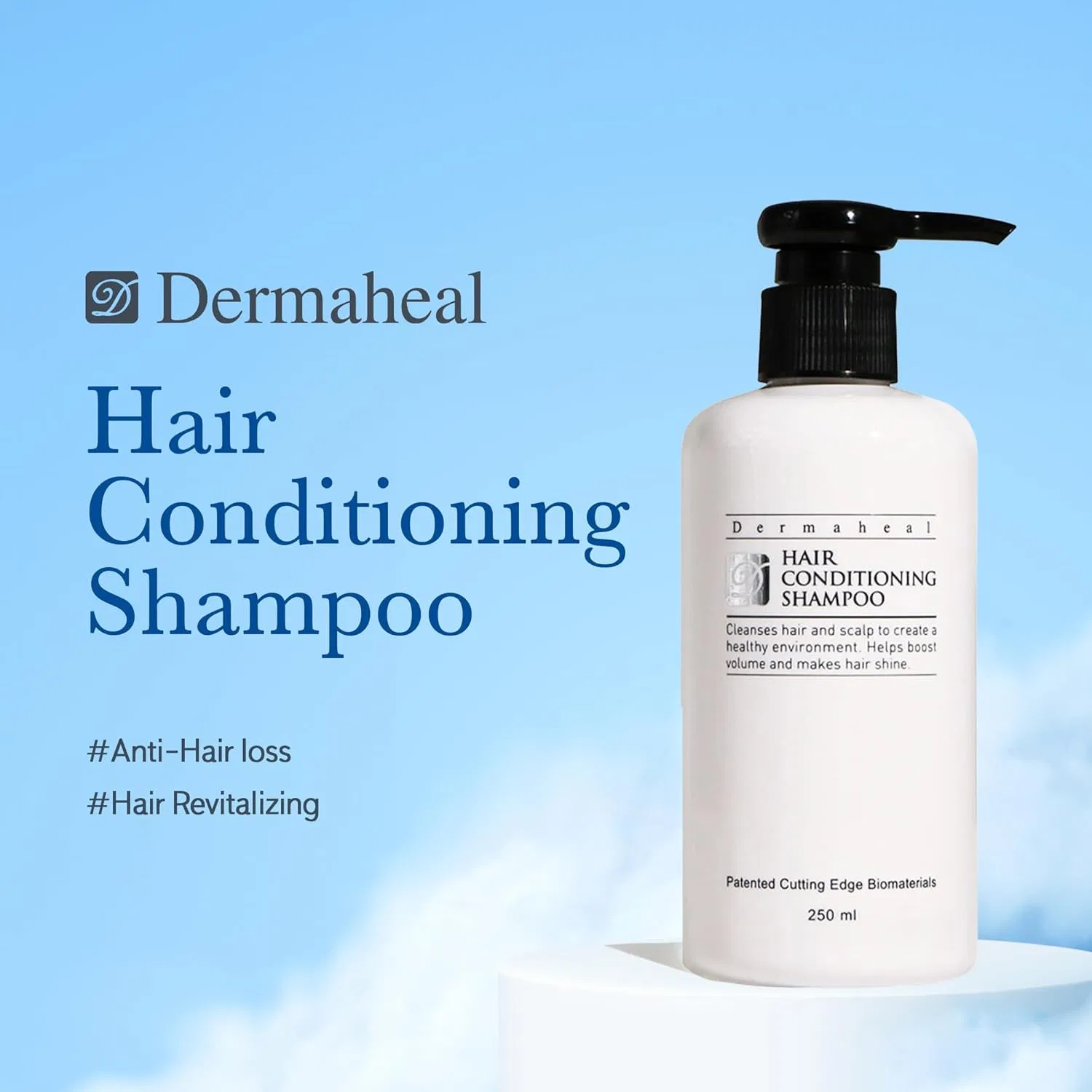 Кондиционирующий шампунь Dermaheal Cosmeceuticals Hair, 250 мл Dermaheal — фото 2