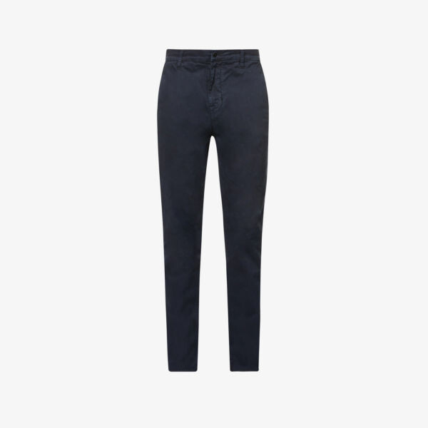 

Брюки Easy Alvin классического кроя из органического хлопка стрейч Nudie Jeans, цвет dark midnight