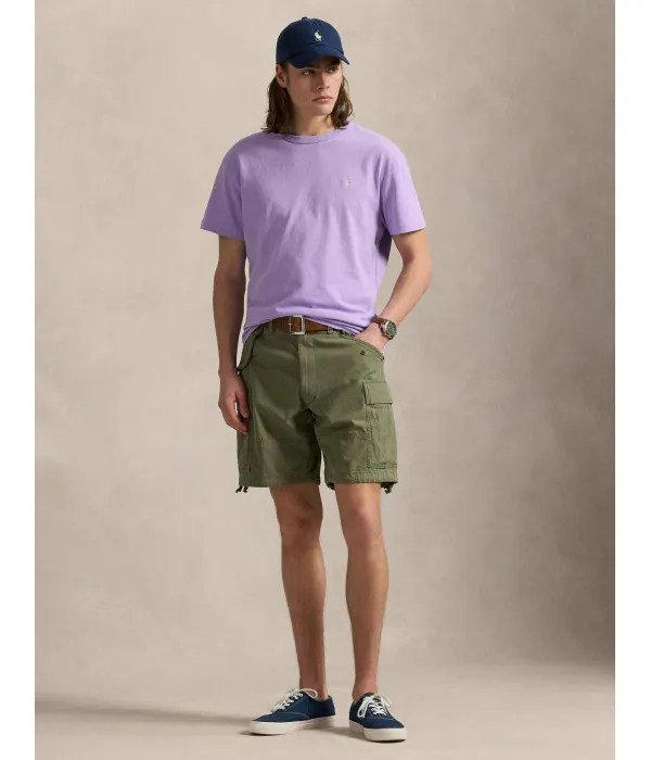Футболка Classic fit Polo Ralph Lauren, фиолетовый — фото 3