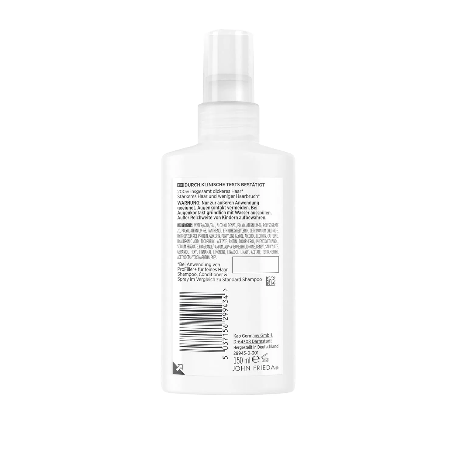Спрей для объема «PROfiller+» от John Frieda John Frieda — фото 2