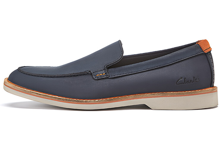 

Мужские повседневные мужские низкие темно-синие Clarks