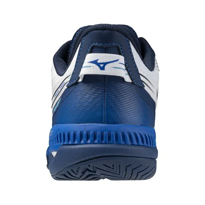 Мужские теннисные кроссовки «Wave Exceed 5 Wide AC» от Mizuno, Wh/Bl/Nv — фото 3