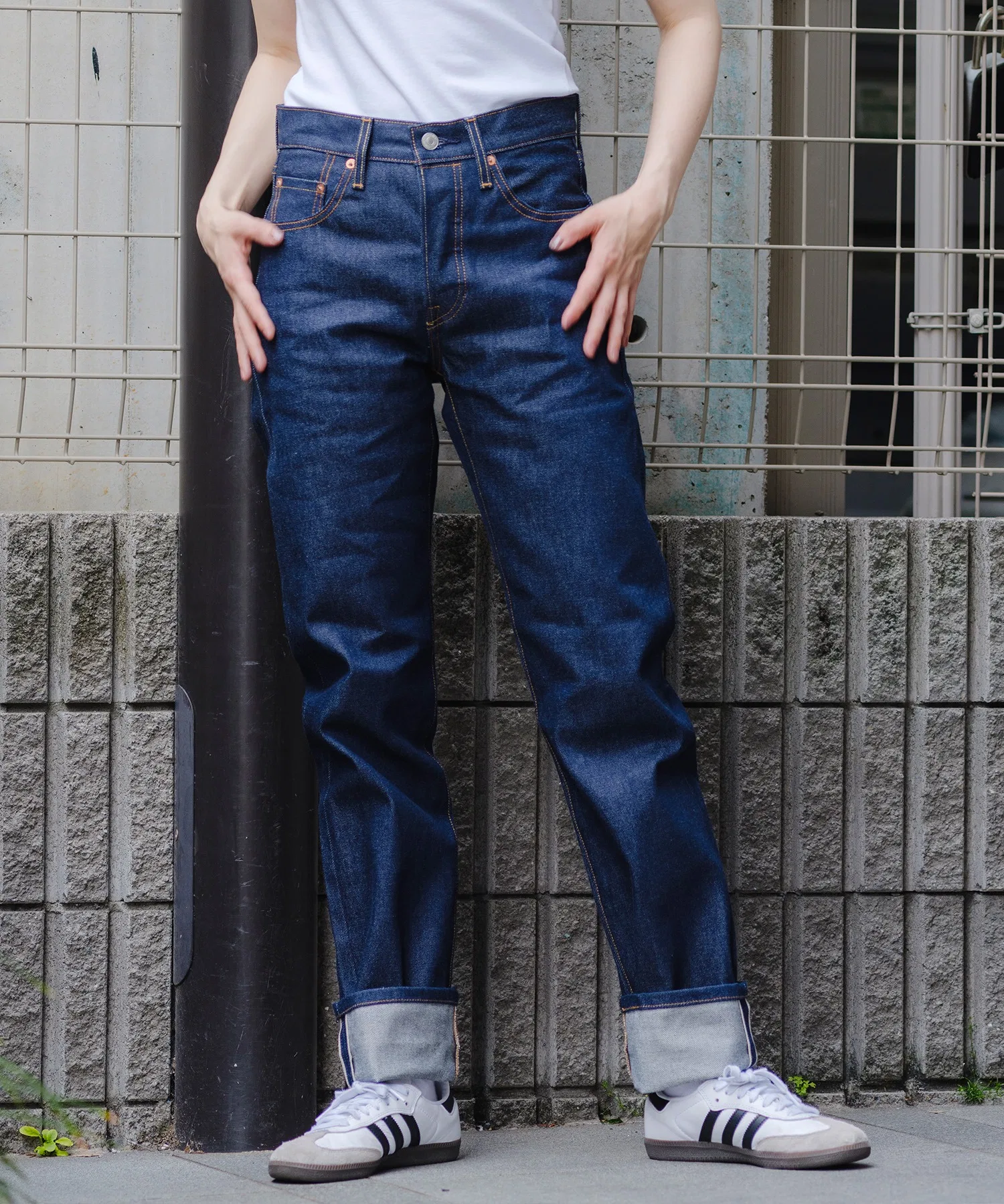 Джинсы Levi's 501(R) Selvedge, темно-синие.