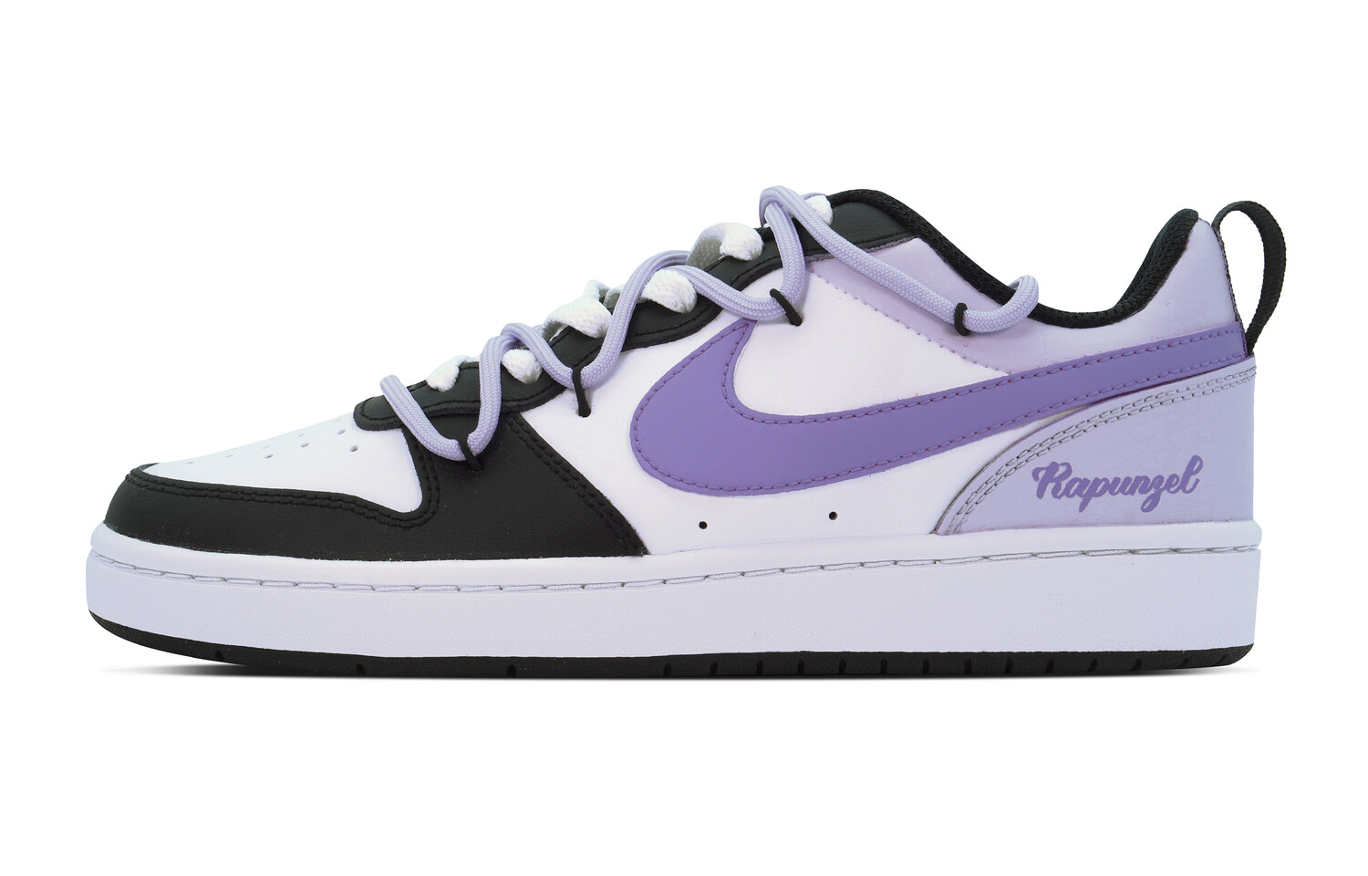 

Женские кроссовки для скейтбординга Nike Court Borough Low, Black/Purple