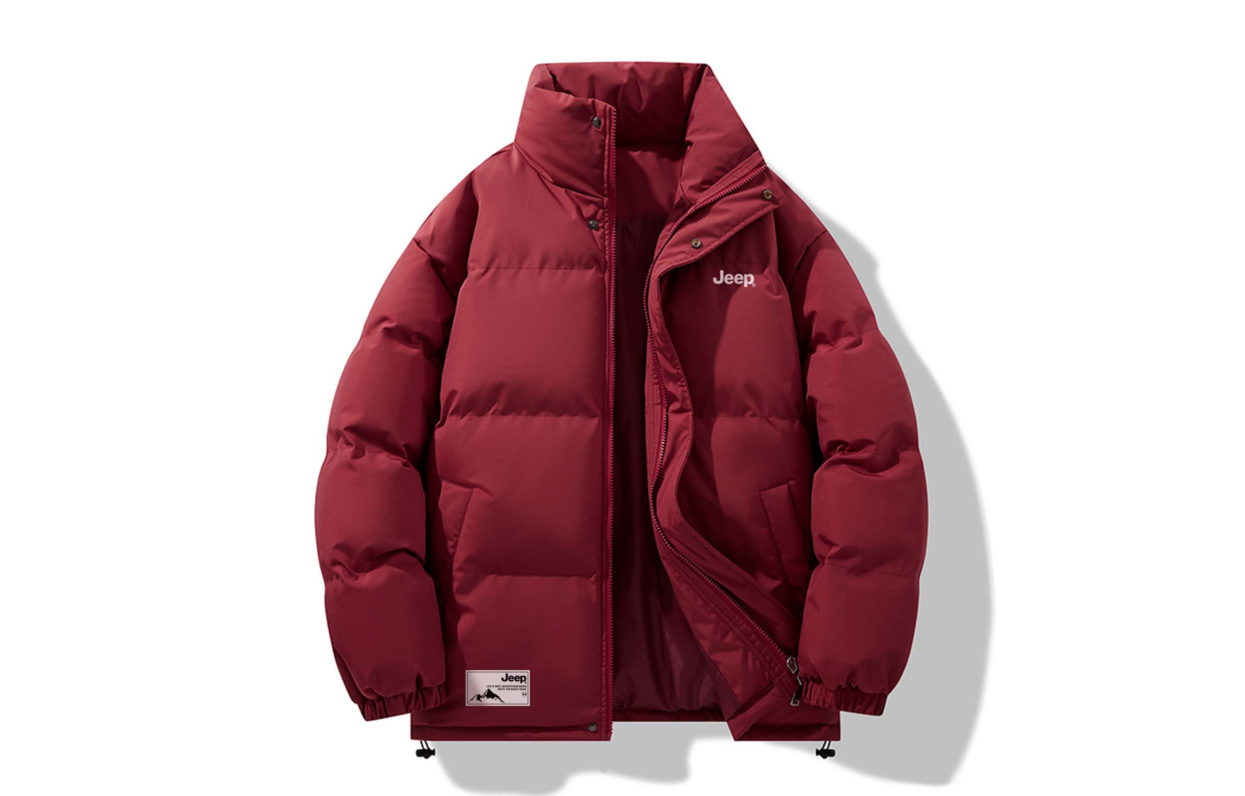 

Jeep Пуховик Unisex, Burgundy