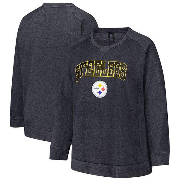 

Женский свитшот raglan fanatics charcoal pittsburgh steelers в технике acid wash Fanatics Brands - White Label, Белый, Женский свитшот raglan fanatics charcoal pittsburgh steelers в технике acid wash Fanatics Brands - White Label