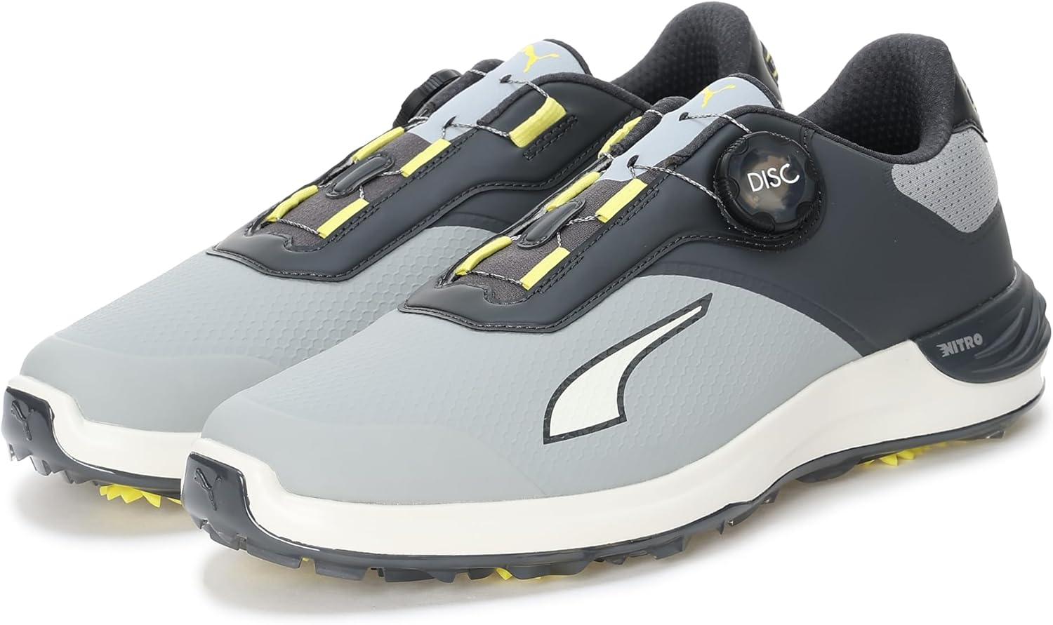 

Мужские гольф-туфли Puma без шипов, белый/серый