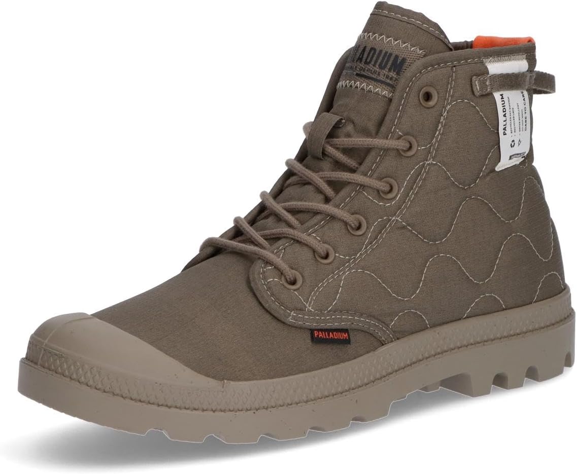 

Ботинки Palladium Unisex Pampa Re-Quilted Boot с застежкой-молнией, зеленый