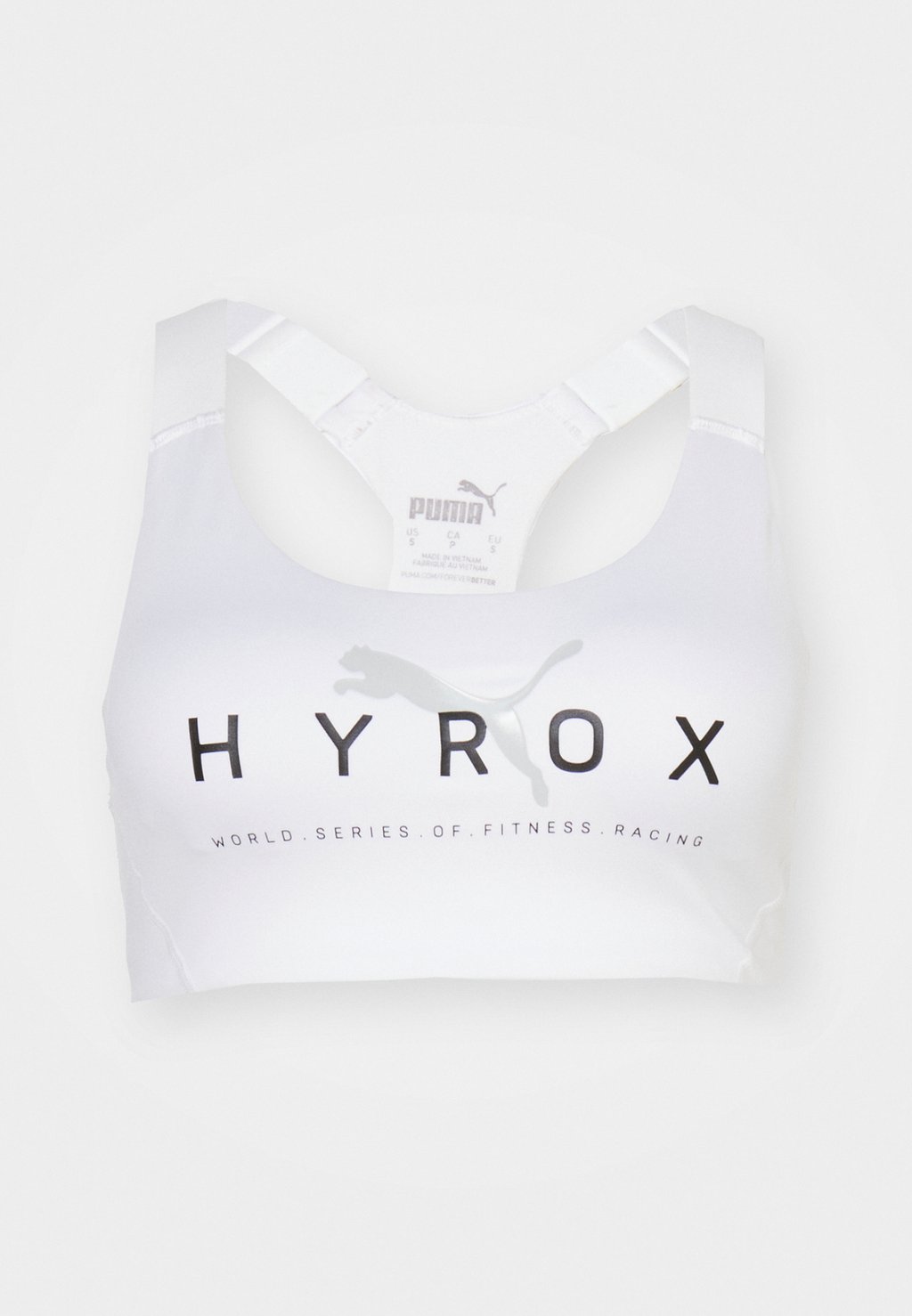 

Спортивный бюстгальтер средней поддержки HYROX KEEPS EVERSCULPT BRA Puma, белый