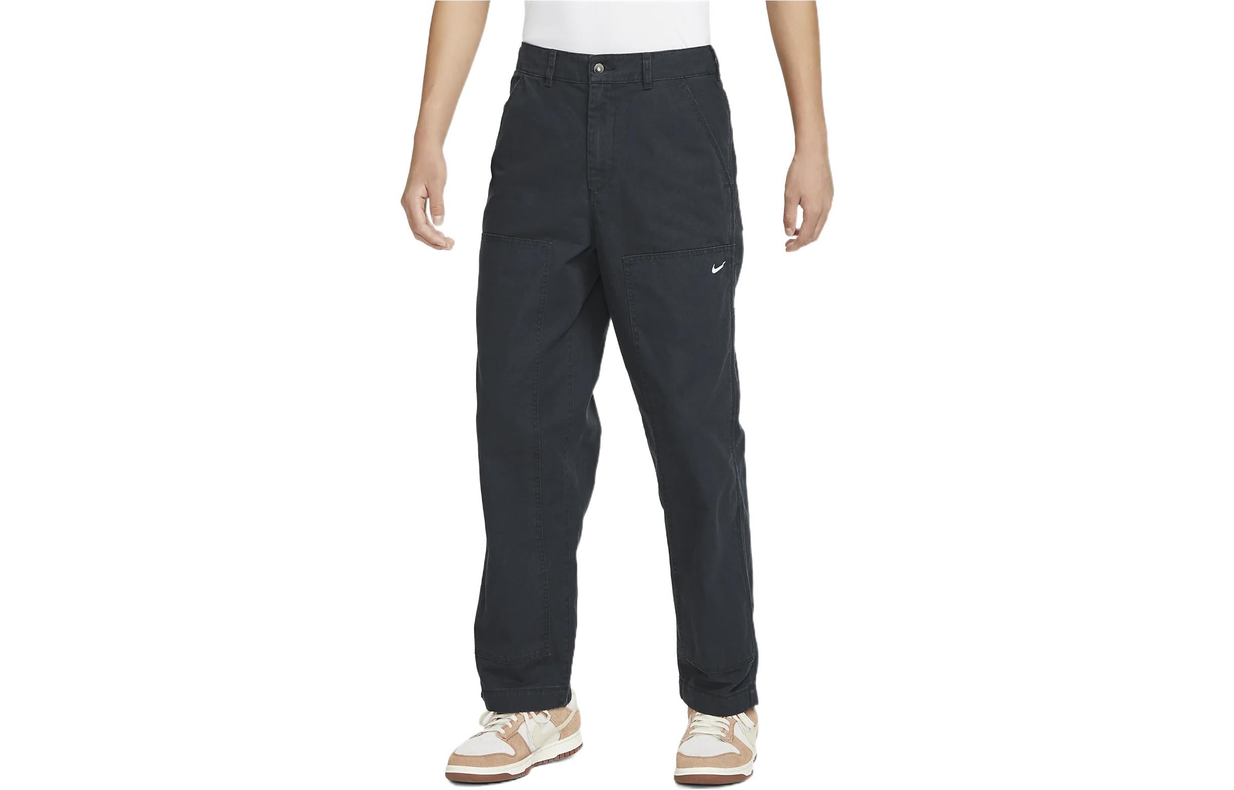 Повседневные брюки Nike Straight Loose-Fit cargo pants 'Black' DQ5180-010 — фото 4