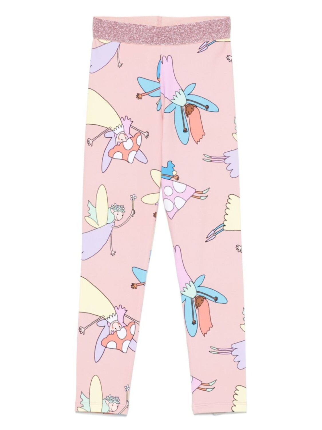 

Леггинсы с иллюстрированным принтом Stella McCartney Kids, розовый