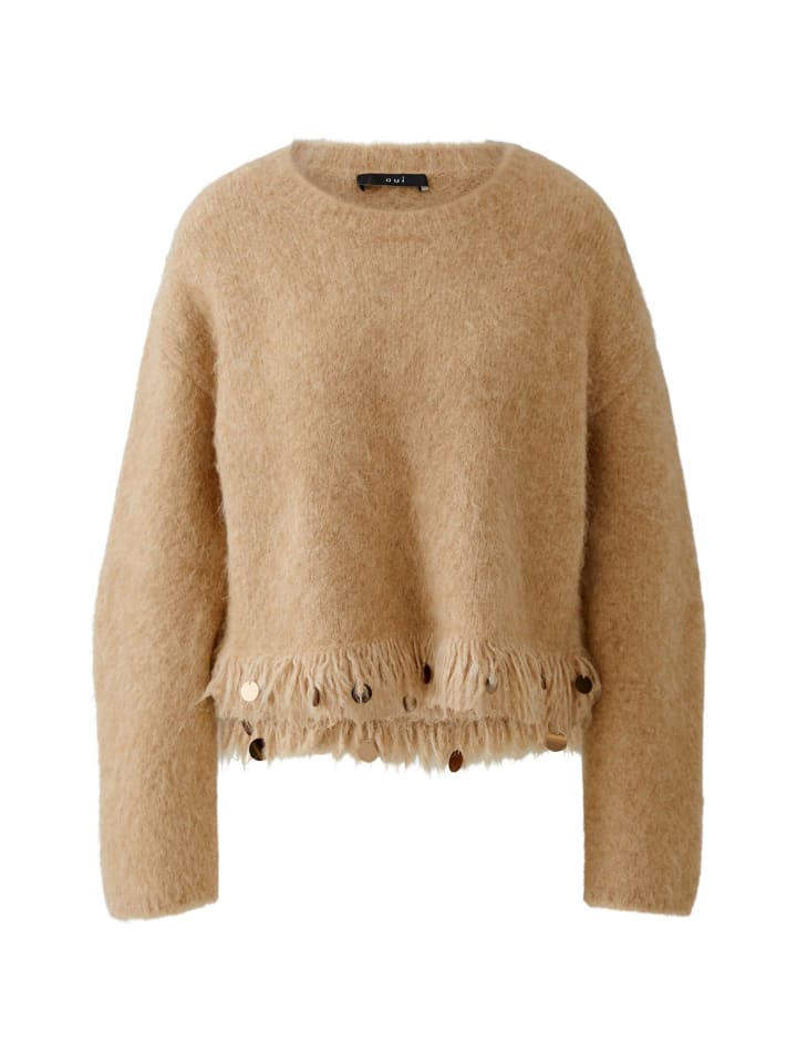 

Свитер бежевого цвета Oui
