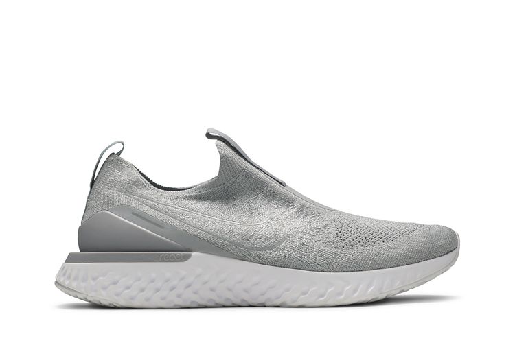 

Кроссовки Epic Phantom React Flyknit 'Wolf Grey', серый
