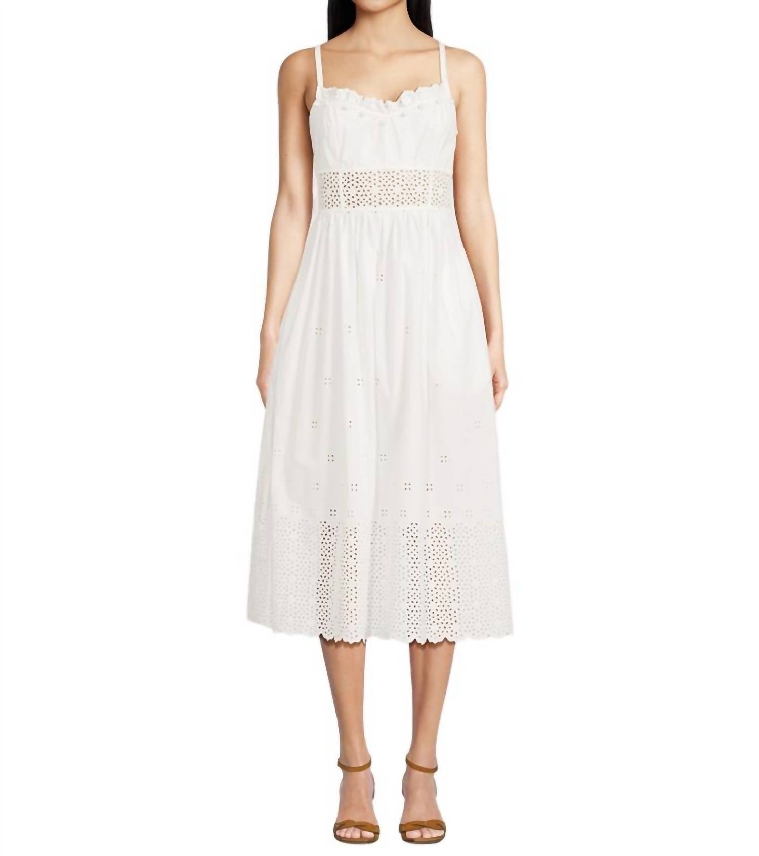

Платье Celestia из каури Ulla Johnson, цвет cowrie
