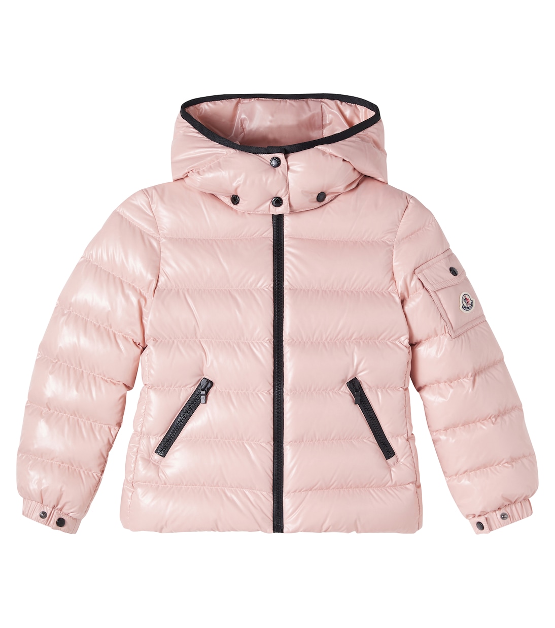 

Куртка утепленная стеганая Bady Moncler Enfant, Pink/Beige