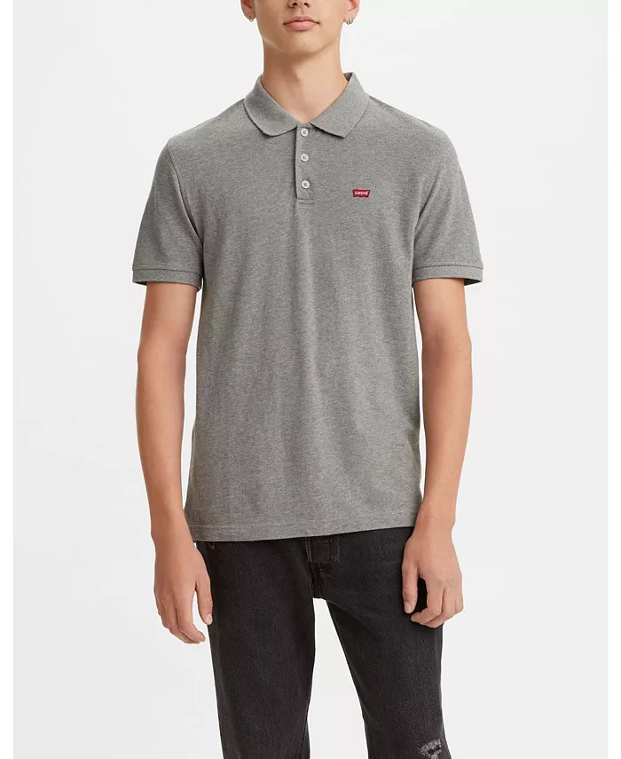 

Мужская рубашка-поло Housemark Regular Fit с коротким рукавом Levi's, серый
