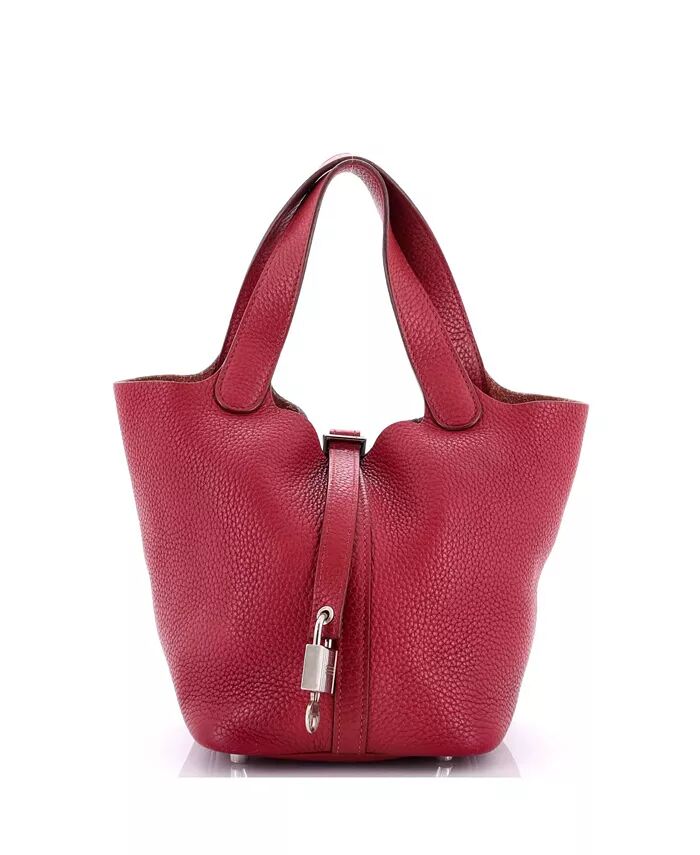 

Сумка-замок PM Picotin Clemence Pre-Owned HERMÉS, красный