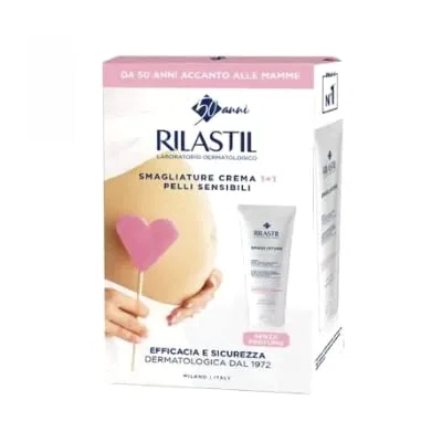 Крем от растяжек Rilastil Smagliature Bipack 200 мл + 200 мл Rilastil
