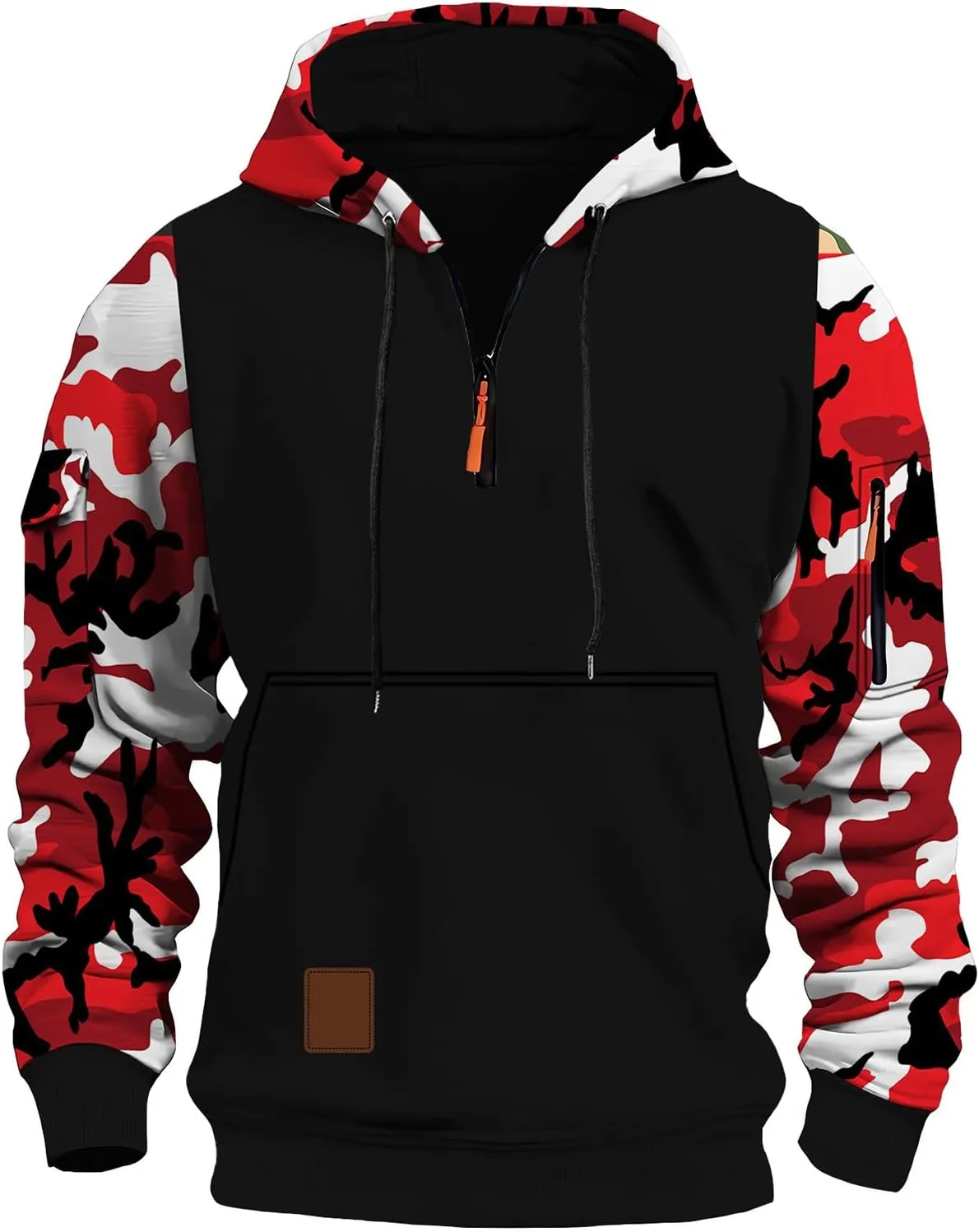 

Мужская камуфляжная худи с карманом RSZGSWS