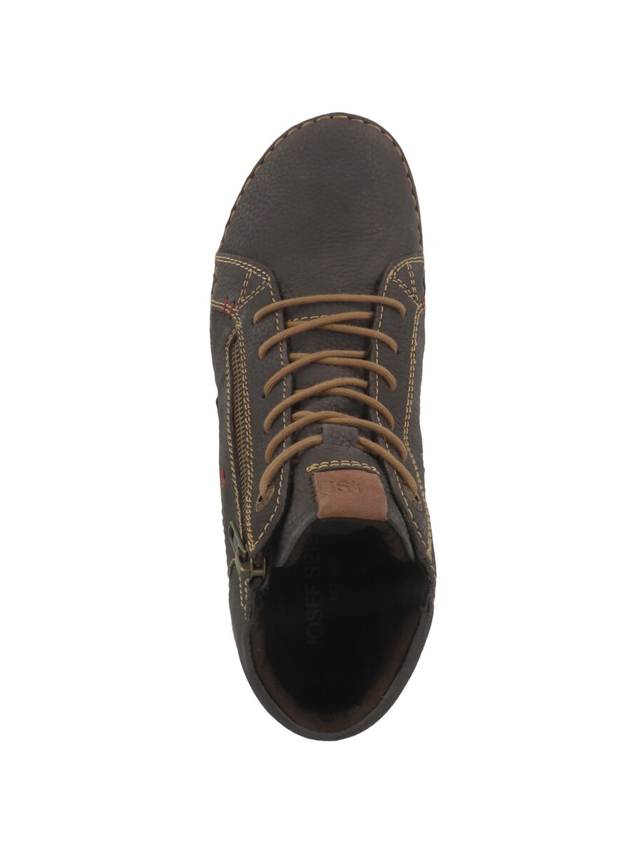 Ботильоны на шнуровке JOSEF SEIBEL Lace-Up Ankle Boots, серый — фото 3