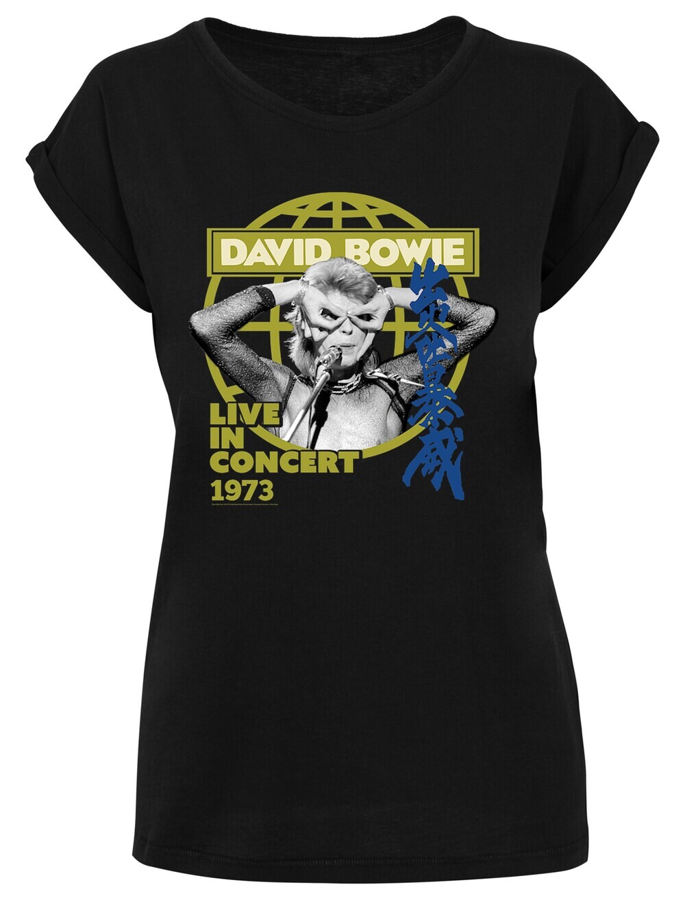 

Рубашка F4Nt4Stic David Bowie Live in Concert 1973, черный