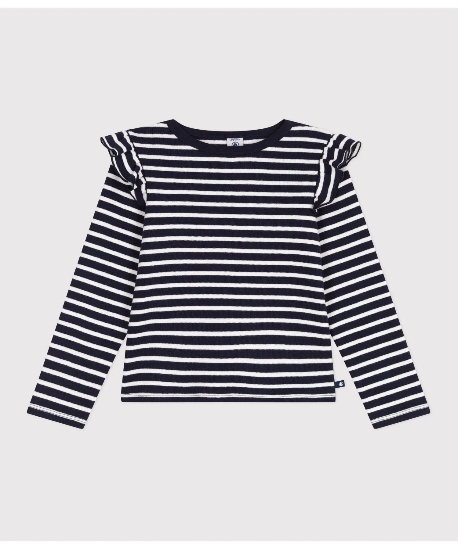 Детская футболка PETIT BATEAU с длинным рукавом