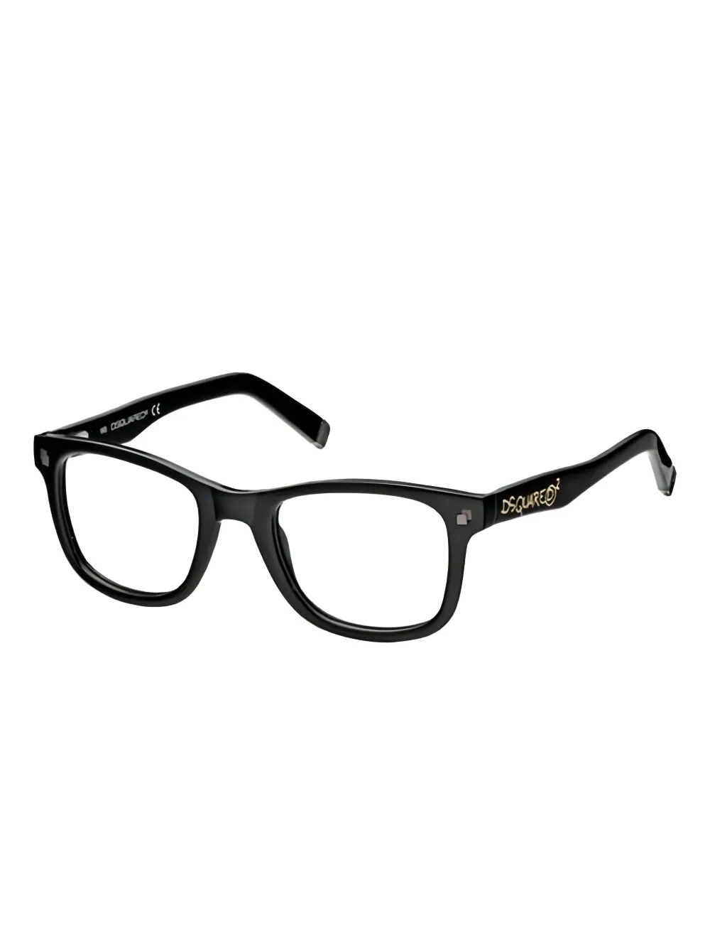 

Очки с квадратной оправой и логотипом DSQUARED2, черный
